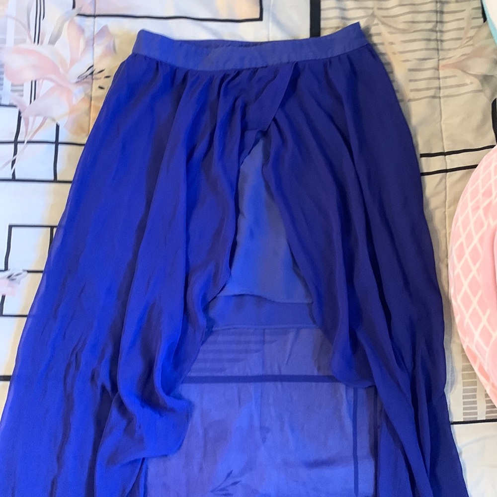 Kimchi Blue high low maxi skirt